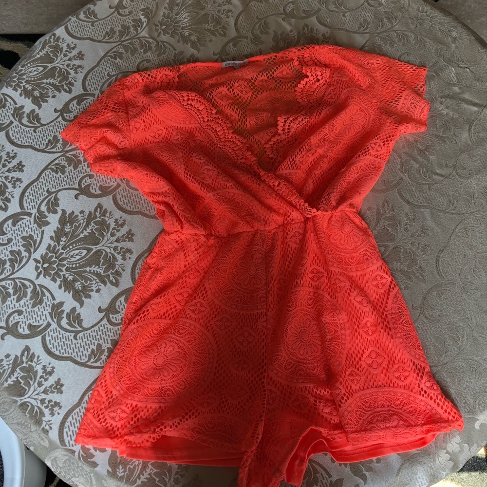 Charlotte Russe  women’s lace romper